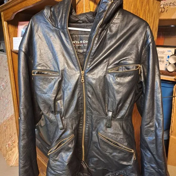 Vintage Wilsons Leather woman's coat - Picture 1 of 5